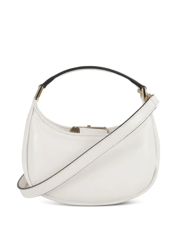 トートバッグ JIMMY CHOO Women Bags EDIE HOBO MINI DAOBLACK LIGHT GOLD Bla Edie Hobo Mini | Latte Faux Fur Mini Bag | JIMMY CHOO