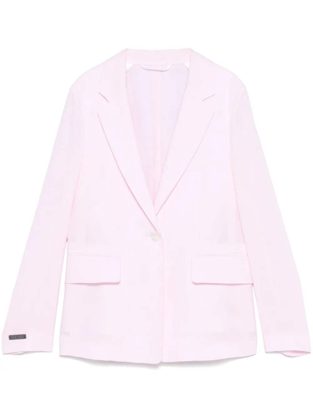 Peserico Linnen blazer Roze