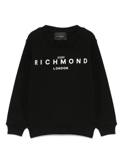 John Richmond Junior سويت شيرت بطبعة شعار الماركة
