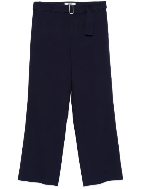 MSGM belted trousers