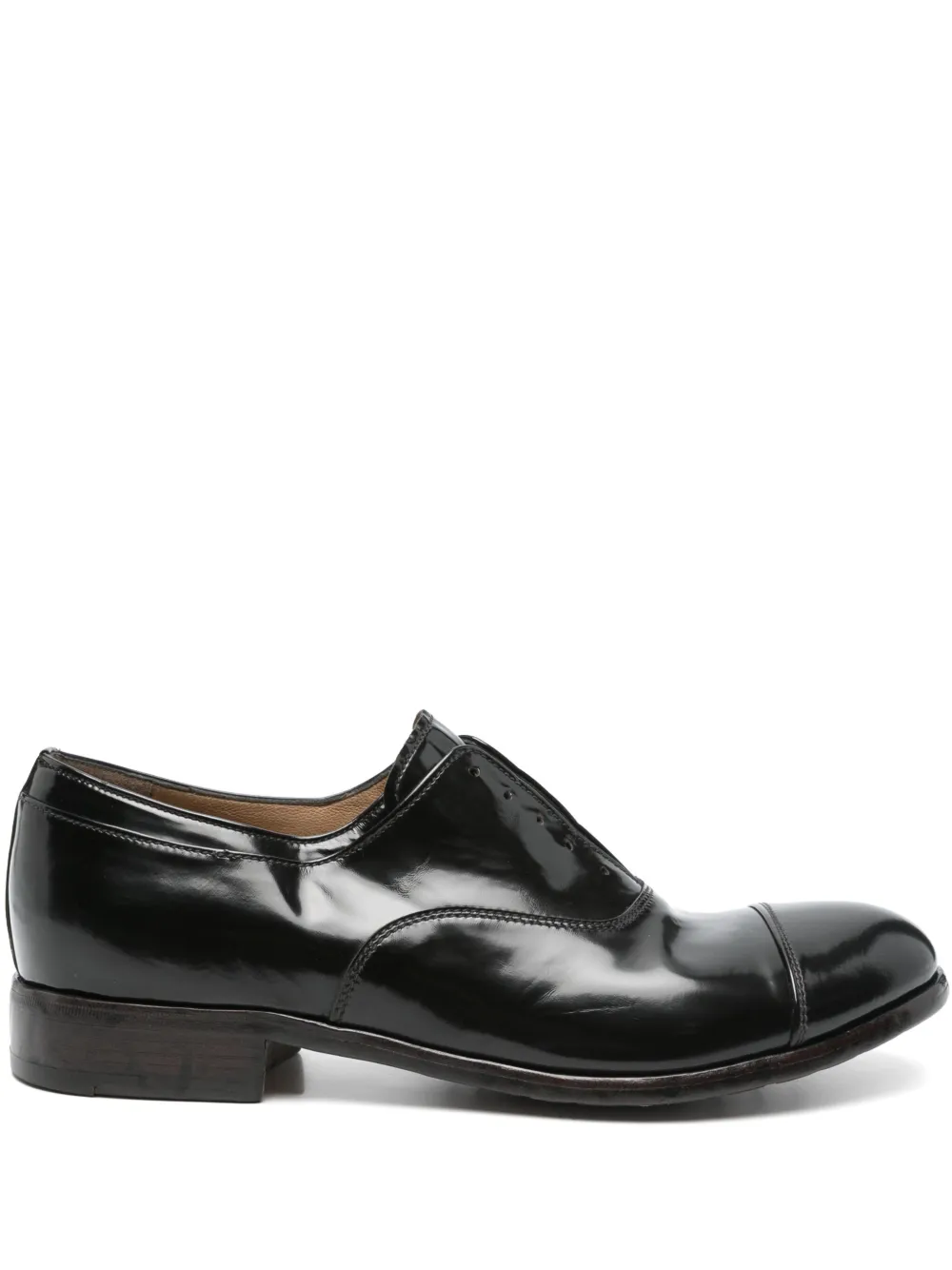 Premiata leather loafers Black