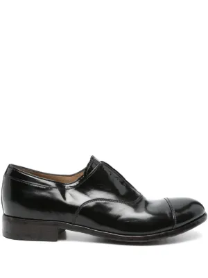 Guidi zip-front block-heel Shoes | Black | FARFETCH