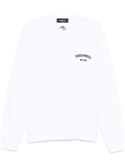 DSQUARED2 rubberised-logo sweatshirt