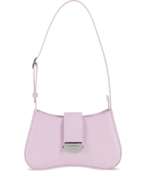 Emporio Armani logo-buckle shoulder bag 