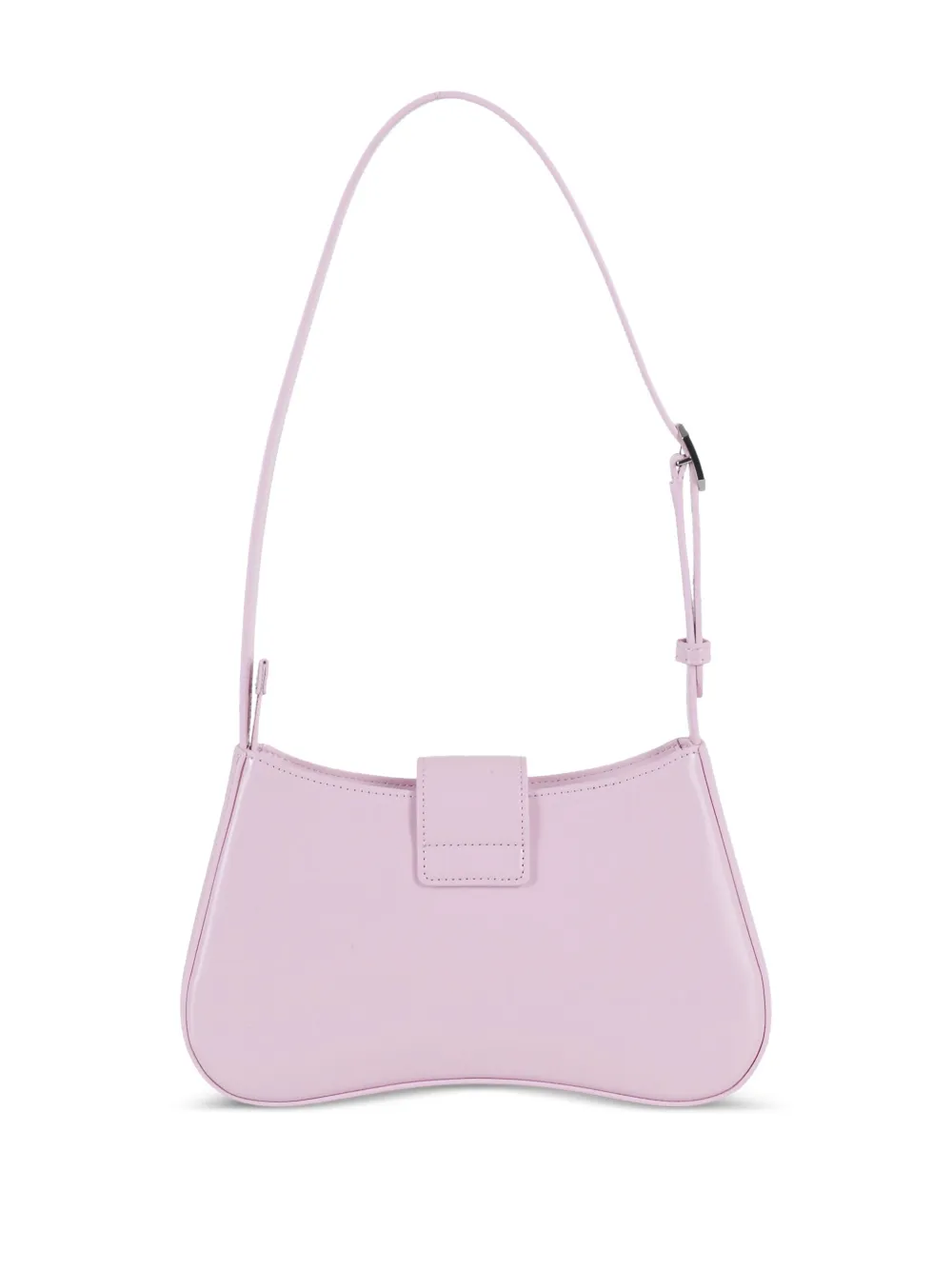 Emporio Armani logo-buckle shoulder bag - Roze