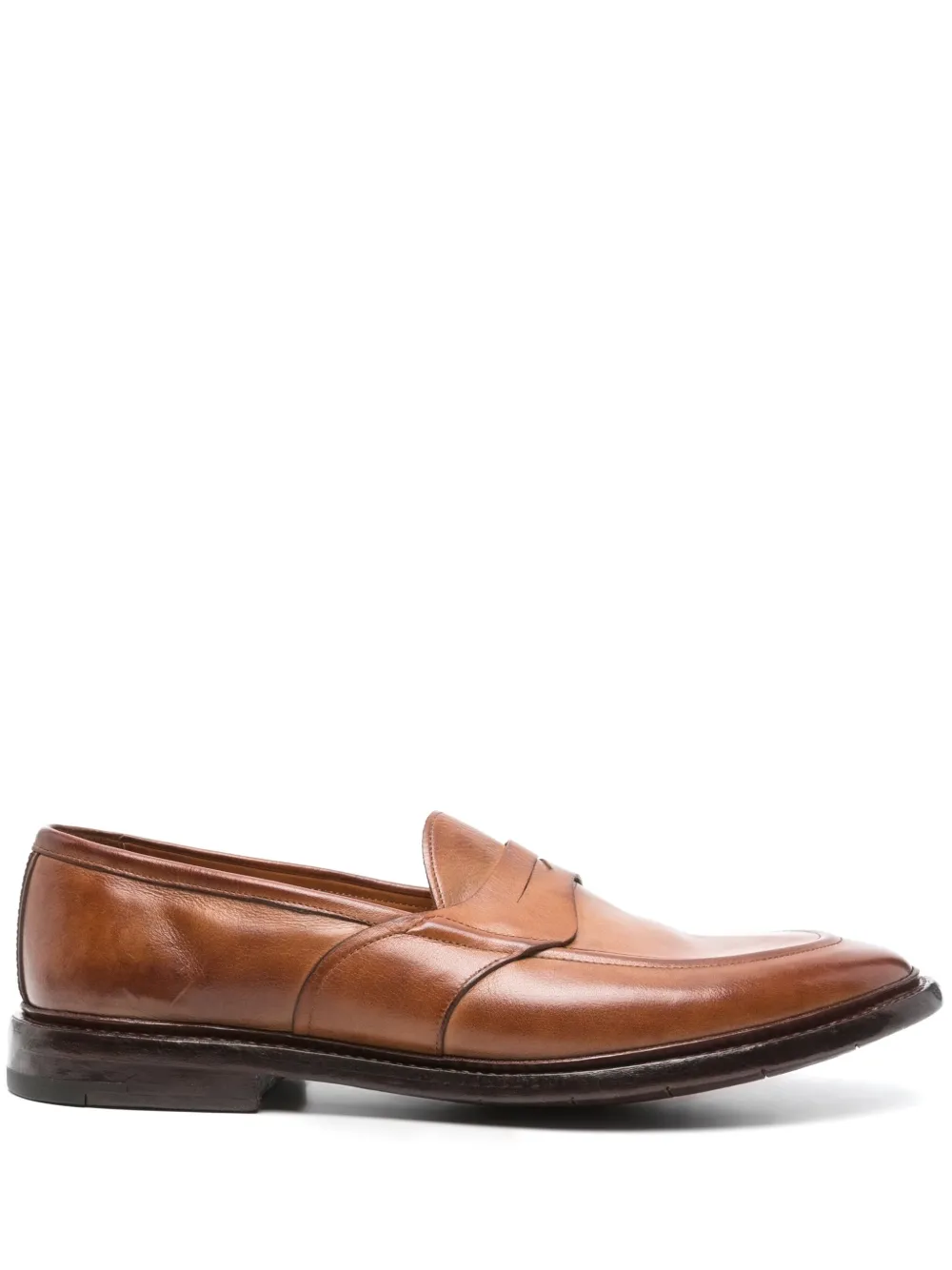 Premiata Leren loafers Bruin