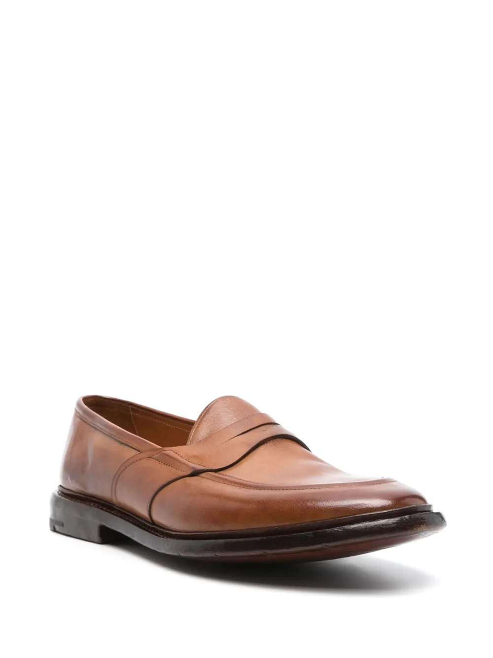 Premiata Leren loafers Bruin