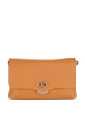 Zanellato leather clutch bag - Orange