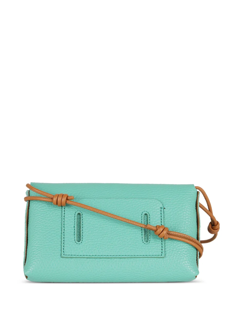 Zanellato leather clutch bag - Groen