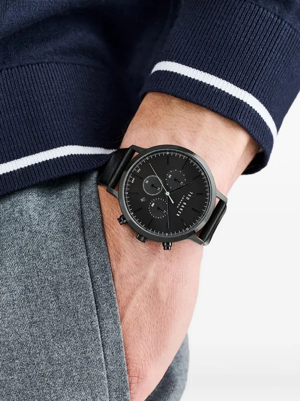 Ted Baker Haarvin 44mm | Black | Image 1