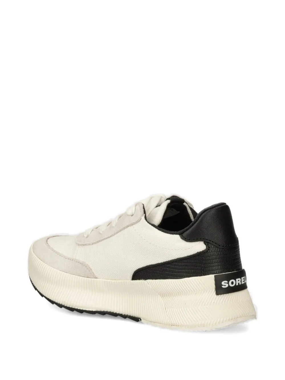 SOREL suede-panel lace-up sneakers Neutrals