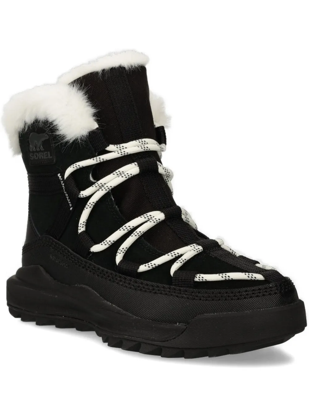 SOREL lace-up faux-fur boots | nero | Image 1