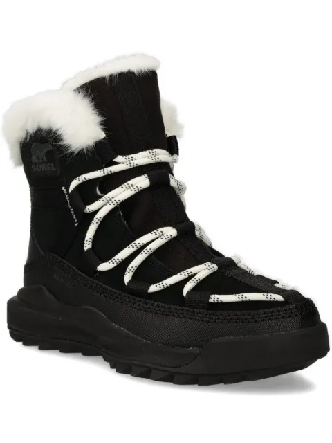 SOREL lace-up faux-fur boots