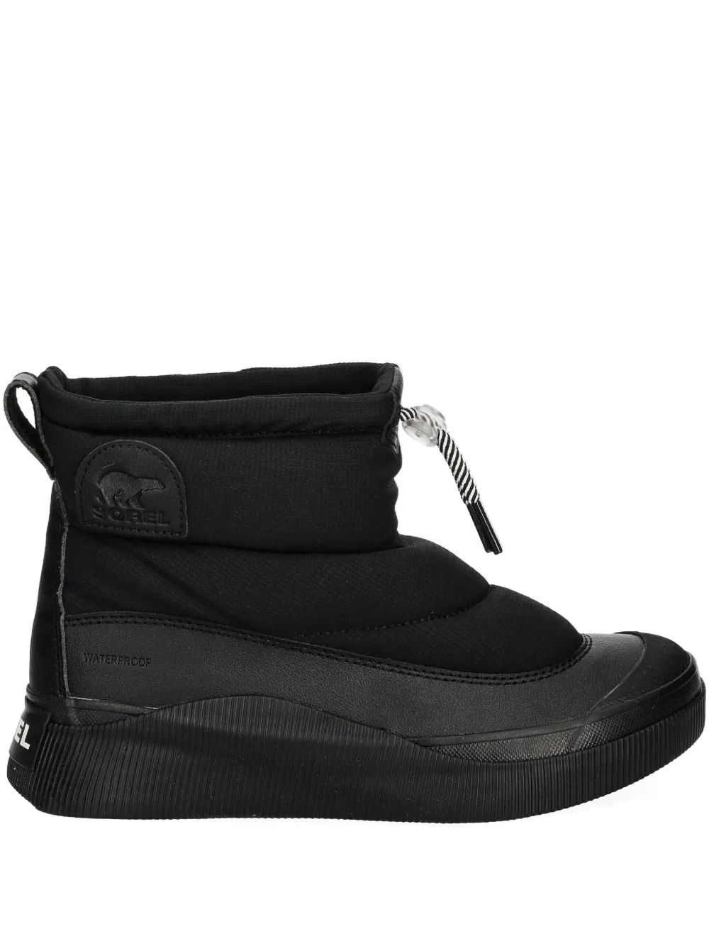 Sorel Out N About Iv Puffy Insulated Waterproof Boots In Black