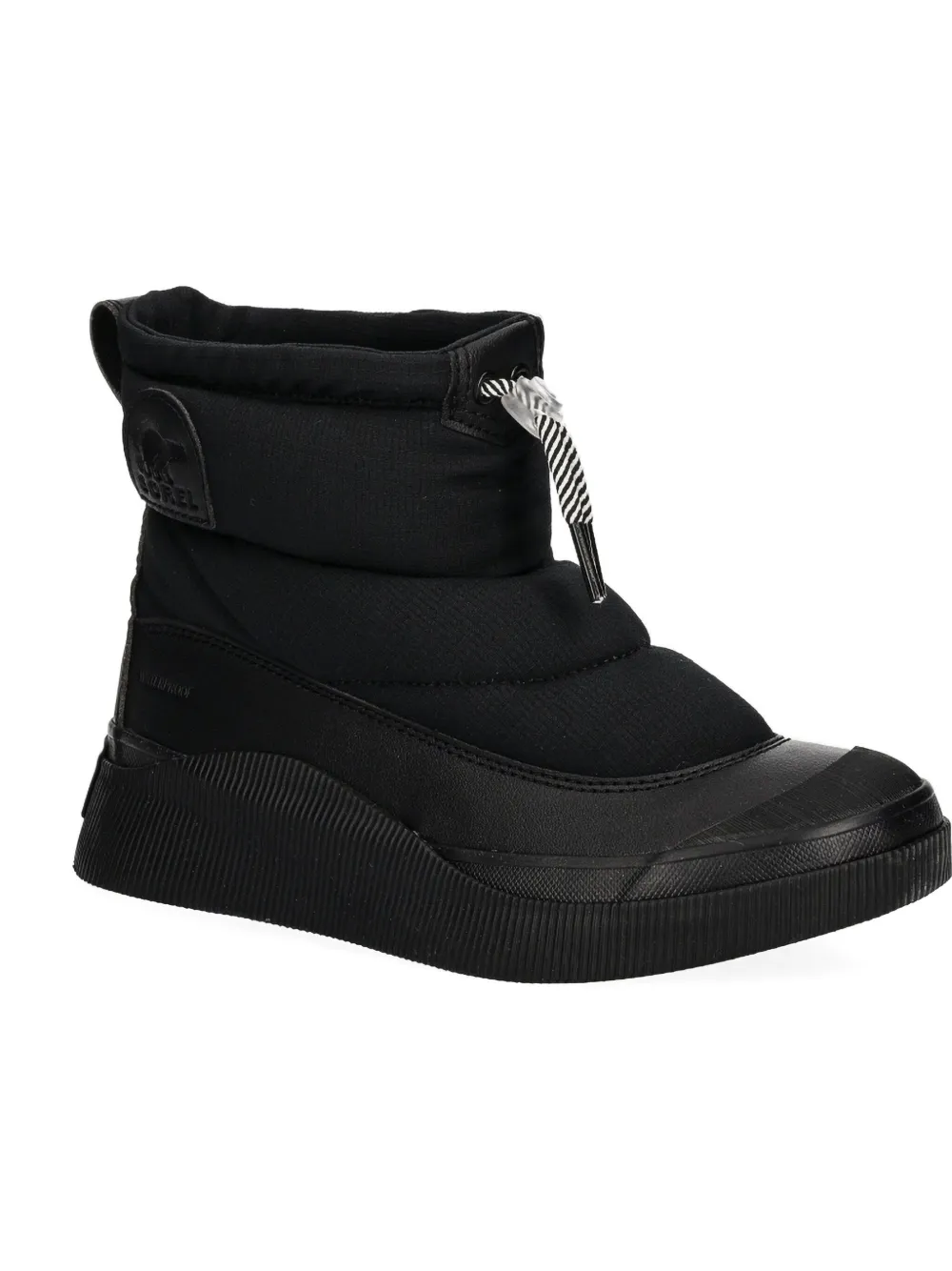 Sorel Out N About Iv Puffy Insulated Waterproof Boots In Black