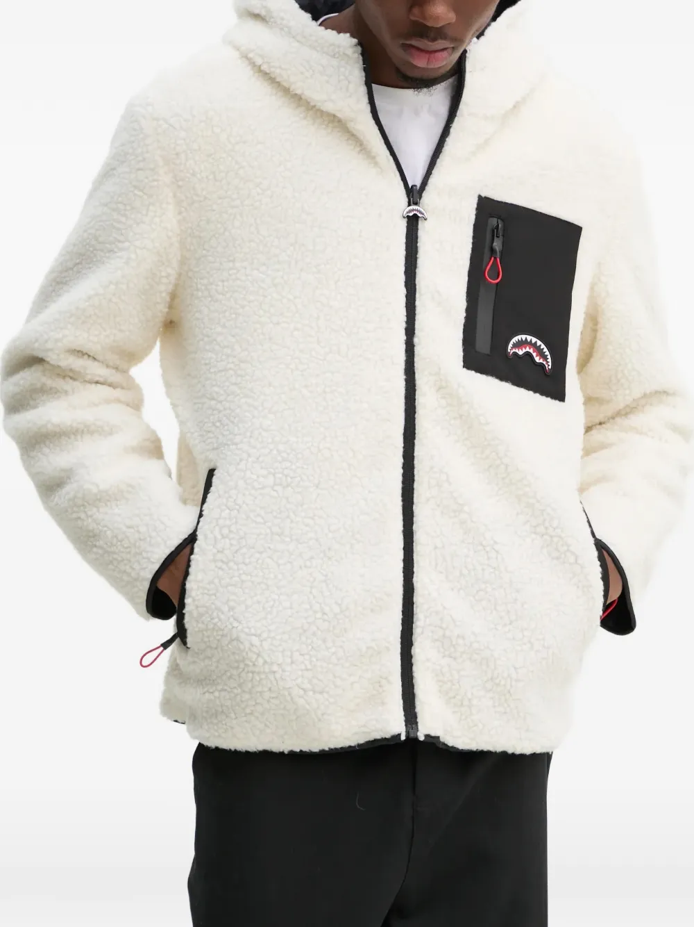  Sprayground Reversible Hooded Jacket - Blue 