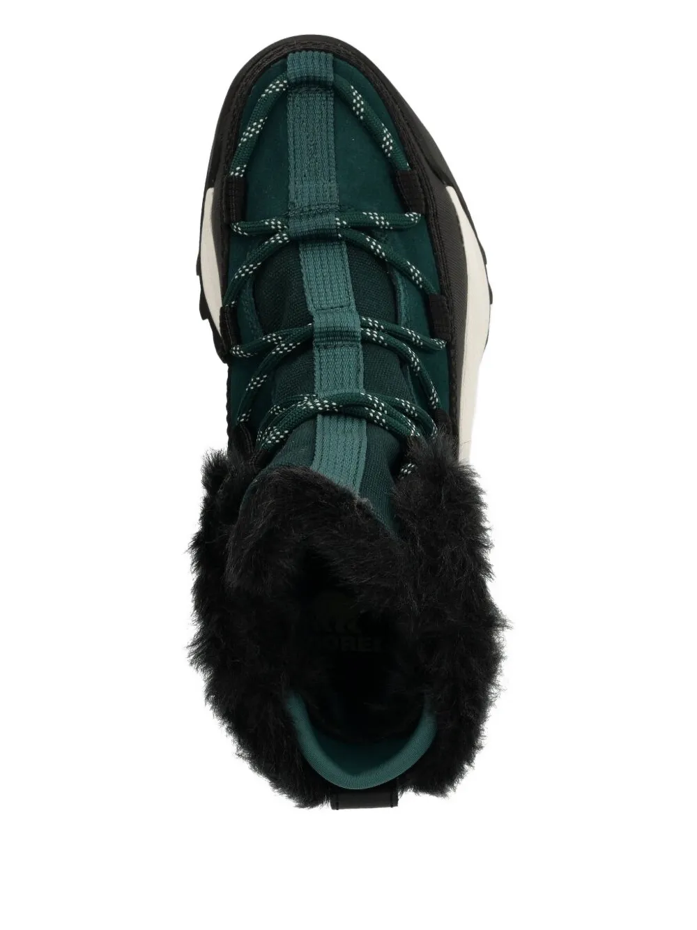 Sorel Leather Lace-up Boots In Green