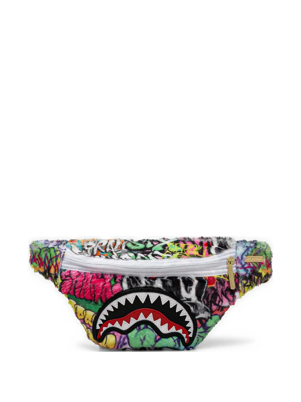 Sprayground Le Monde Ded Graffitis Savvy belt bag | Green | Image 1