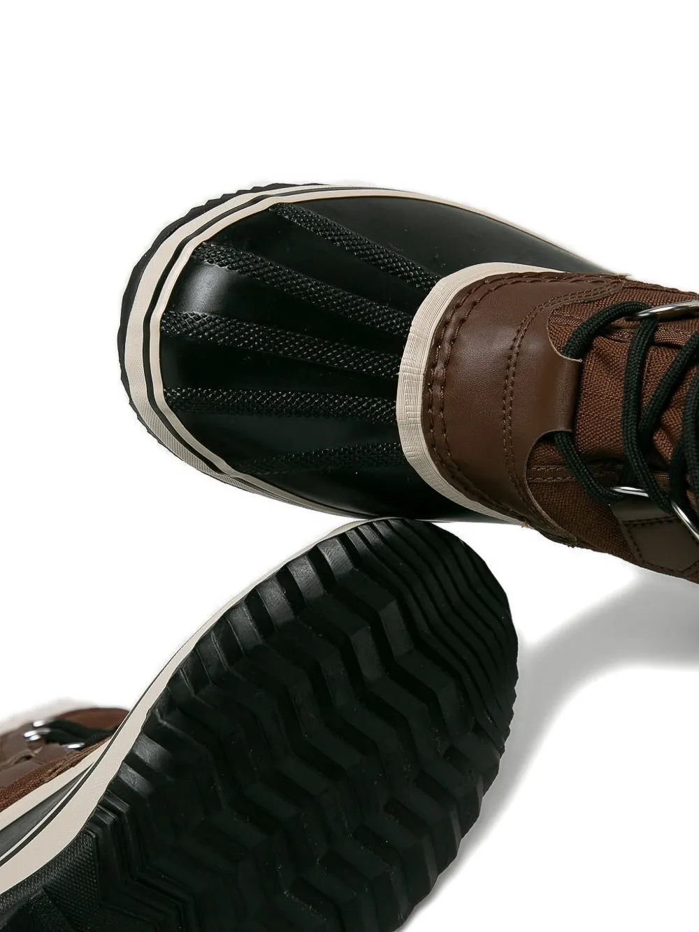 SOREL lace-up fleece-lined boots Brown