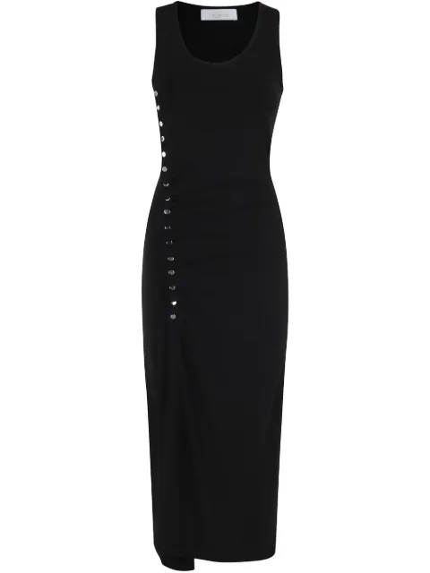 Rabanne stud-detail midi dress