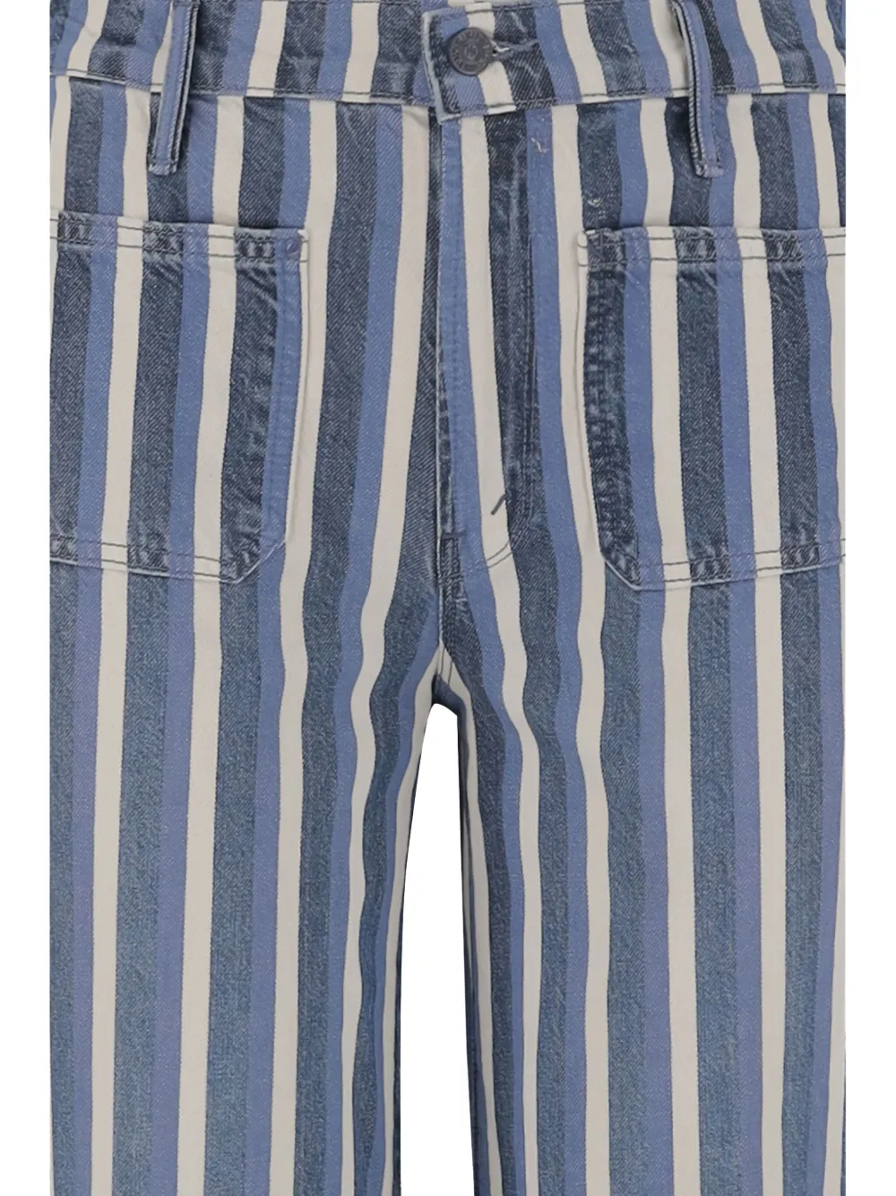 MOTHER Jeans met wijde pijpen Blauw