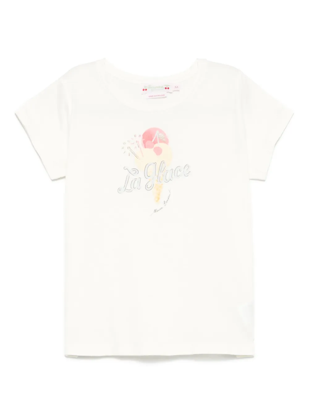 Bonpoint playera con estampado gráfico | neutro | Image 1