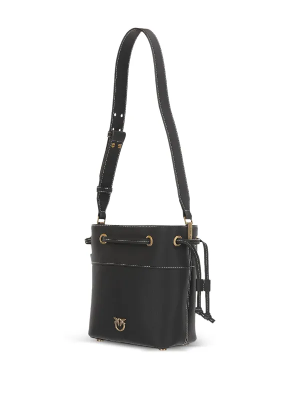 ショルダーバッグ・ポシェット PINKO Women Shoulder Bags 102794A1J4Z99N Black PINKO Leather Shoulder Bag | Black | FARFETCH