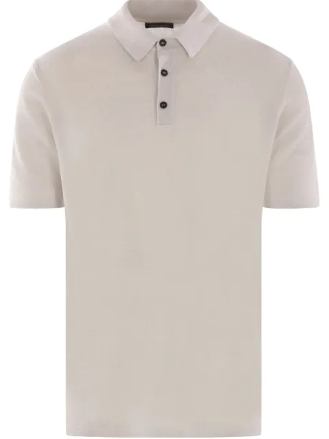 Roberto Collina linen polo shirt