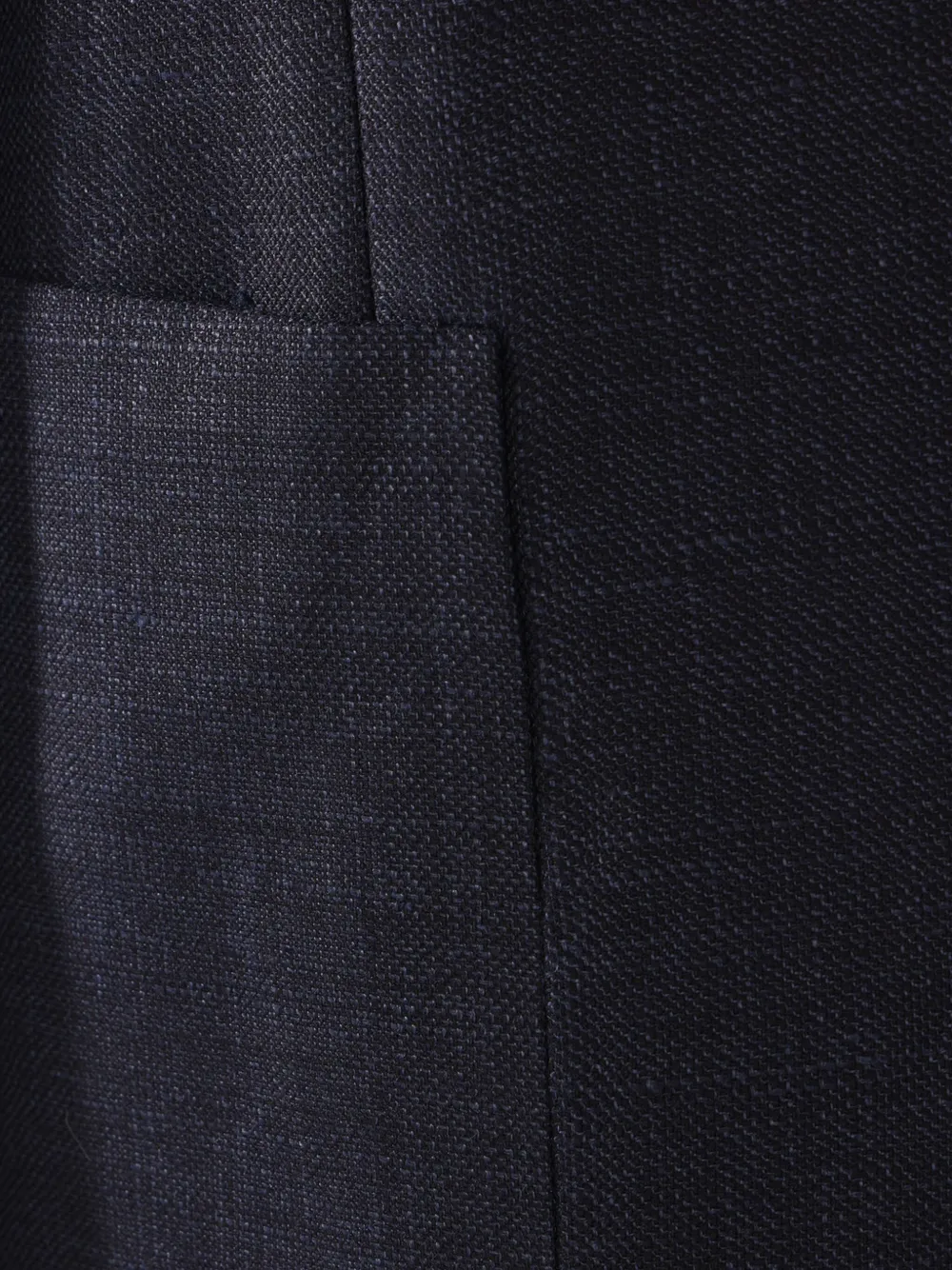 Zegna Blazer met enkele rij knopen Blauw