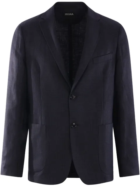 Zegna single breasted blazer  