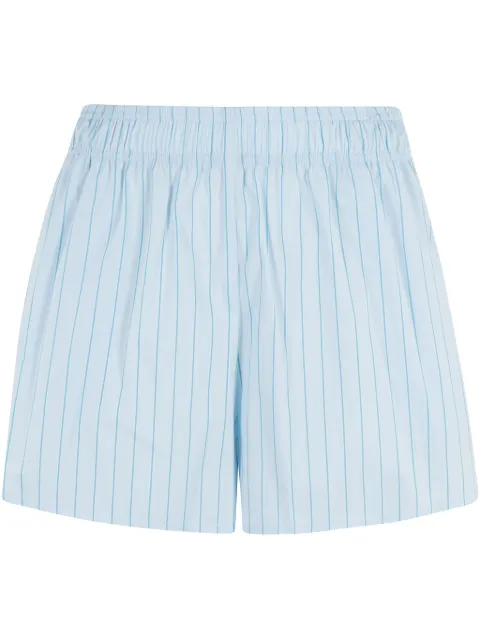 Roberto Collina shorts con motivo de rayas