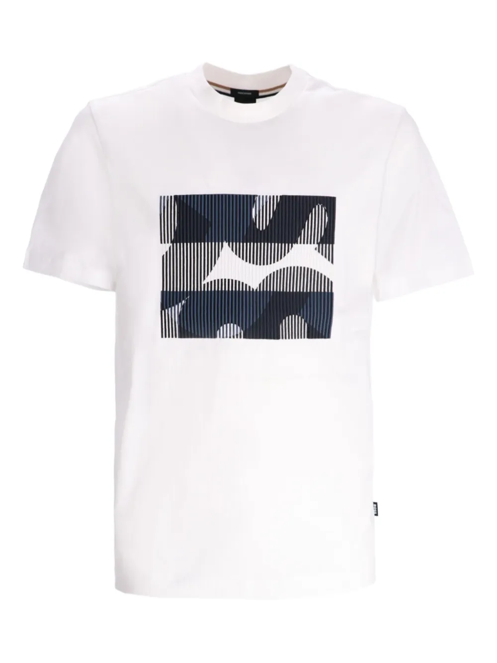 BOSS T-shirt met logoprint Wit