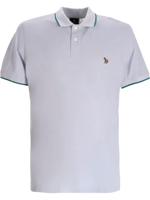 PS Paul Smith Zebra-appliqué polo shirt