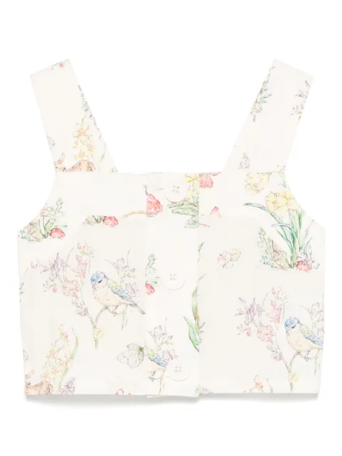 Stella McCartney Kids floral-print top