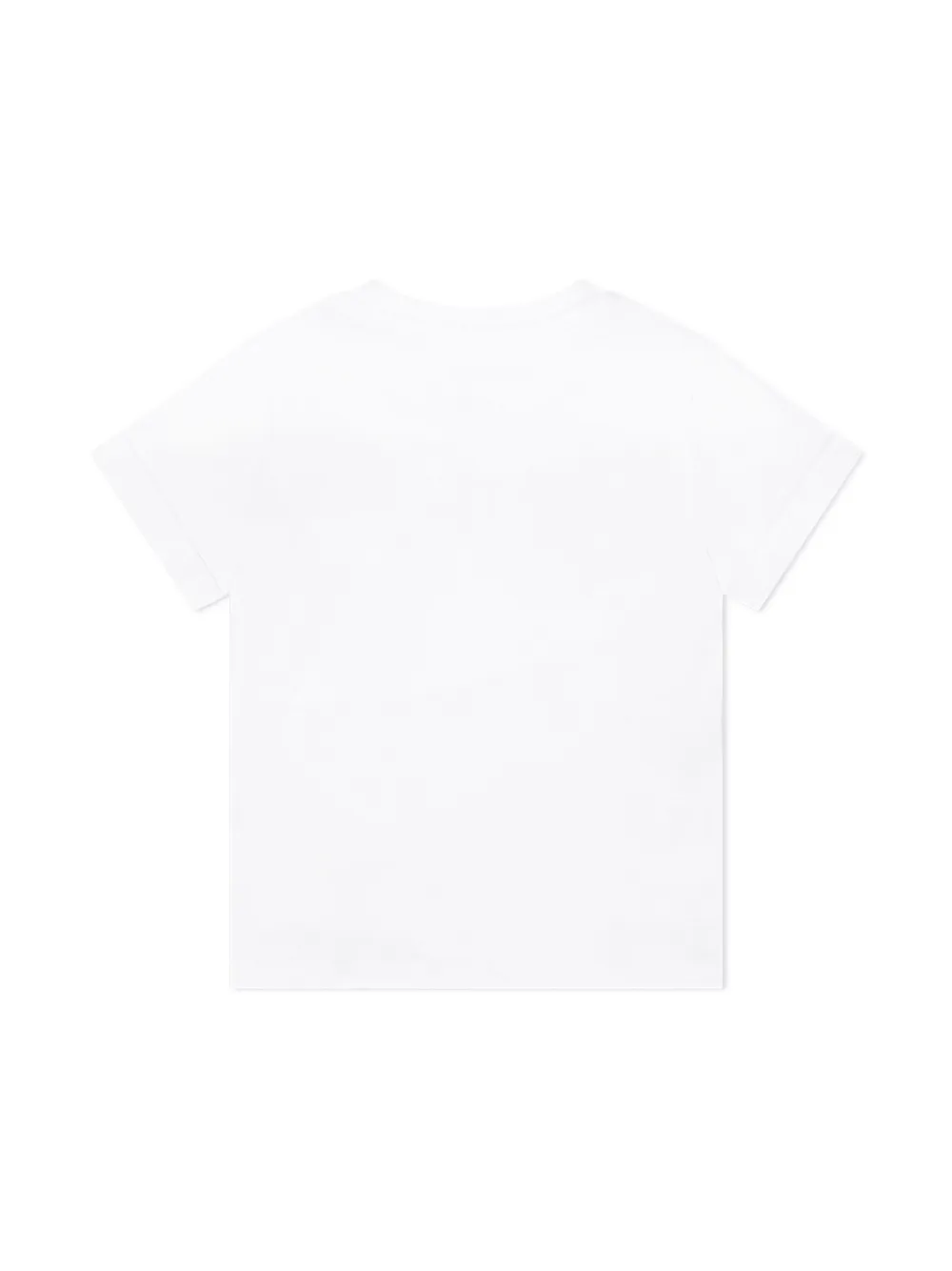 guess kids cotton t-shirt - Wit