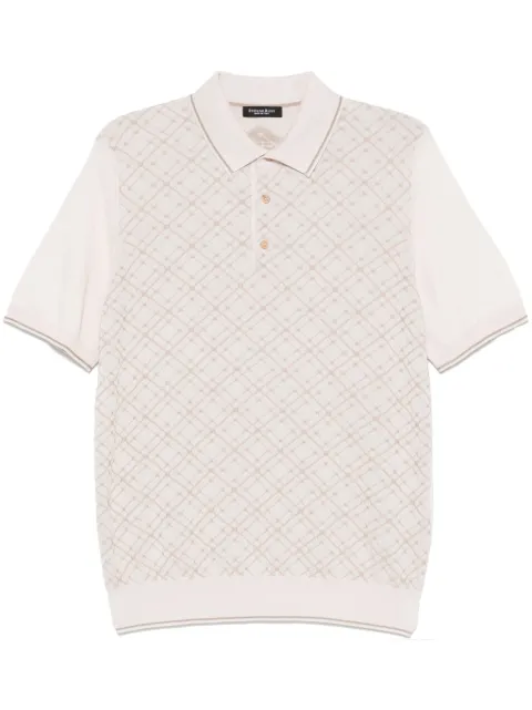 Stefano Ricci playera tipo polo con motivo