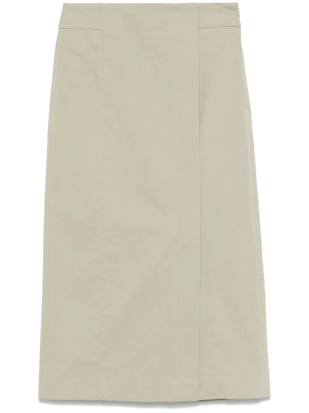 straight midi skirt