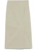 Peserico straight midi skirt - Green