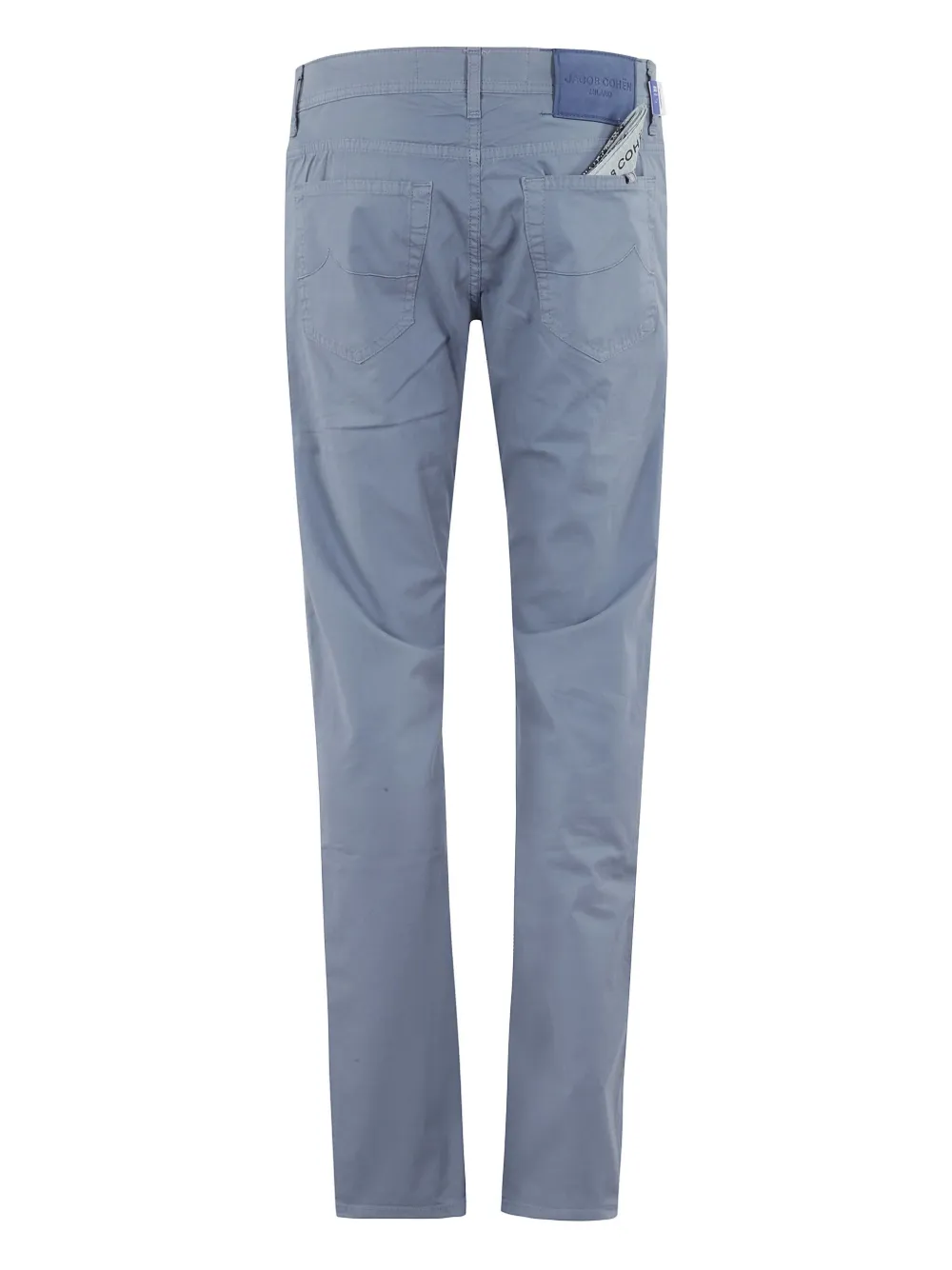 Jacob Cohën appliqué straight-leg trousers - Blauw