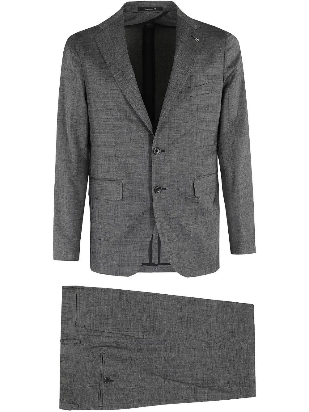 Tagliatore single breasted wool suit | Grey | Image 1