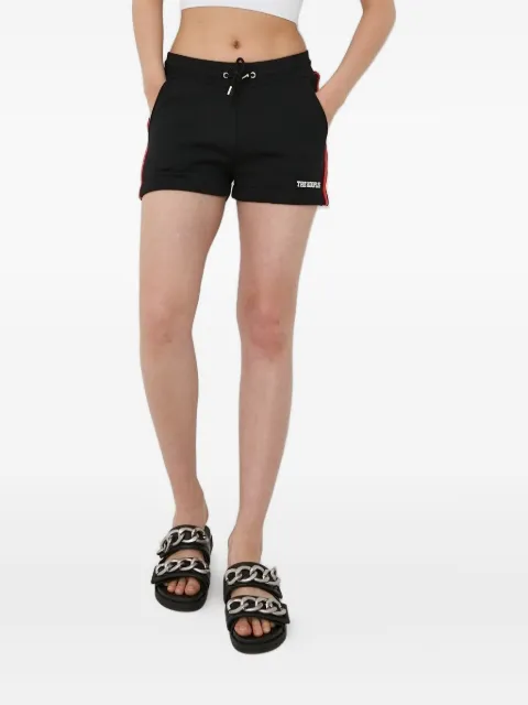 The Kooples side-stripe logo-detail shorts