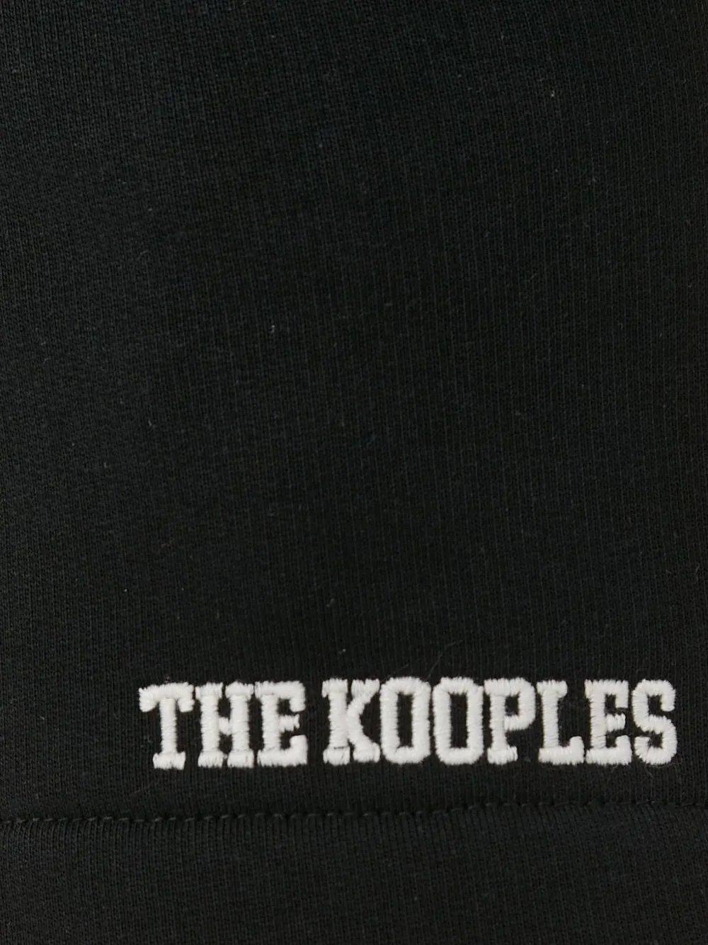 The Kooples Side-stripe Logo-detail Shorts In Black
