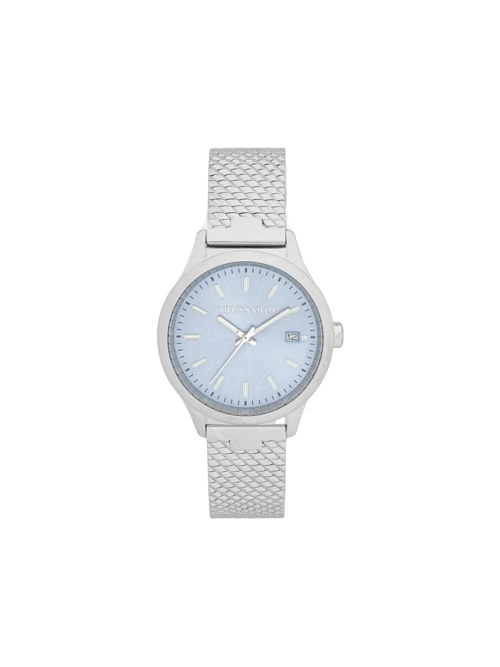Trussardi Mesh-chain 36mm In Metallic