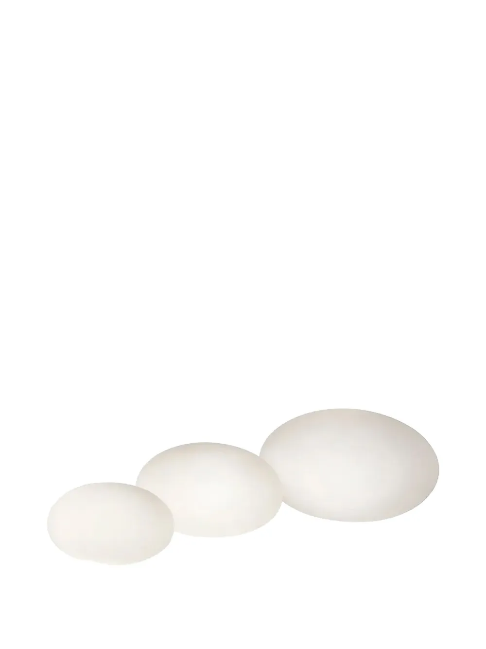 Villeroy & Boch Pebble-shaped Table Lamp In White