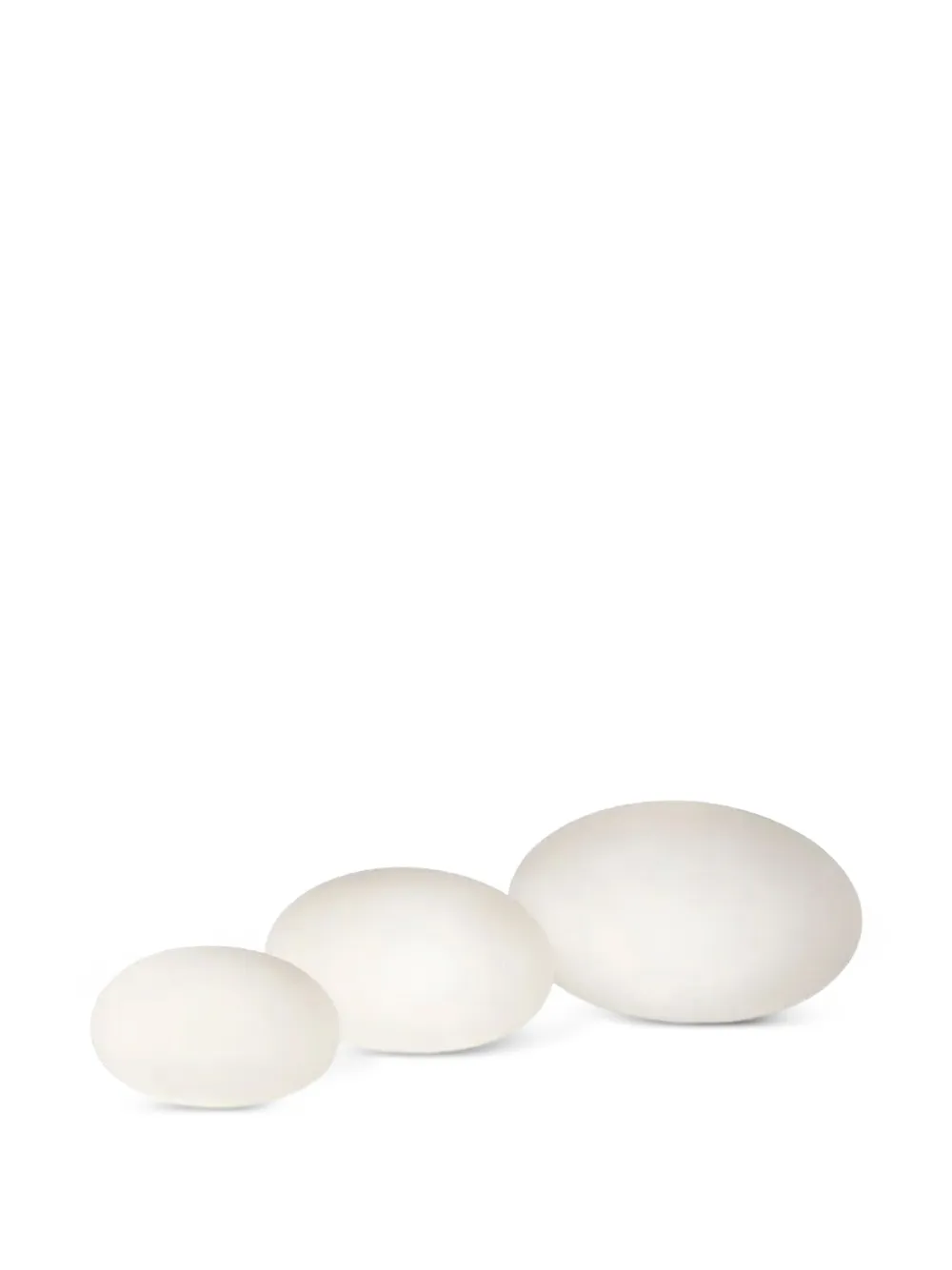 Villeroy & Boch pebble-shaped table lamp | White | Image 1