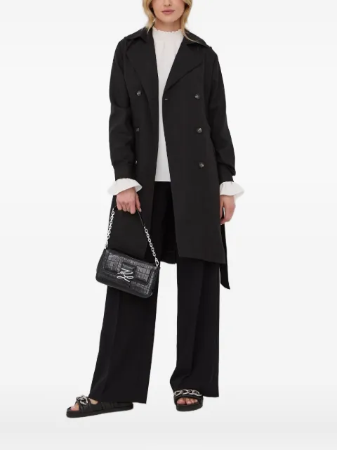 The Kooples belted double-breasted trench coat