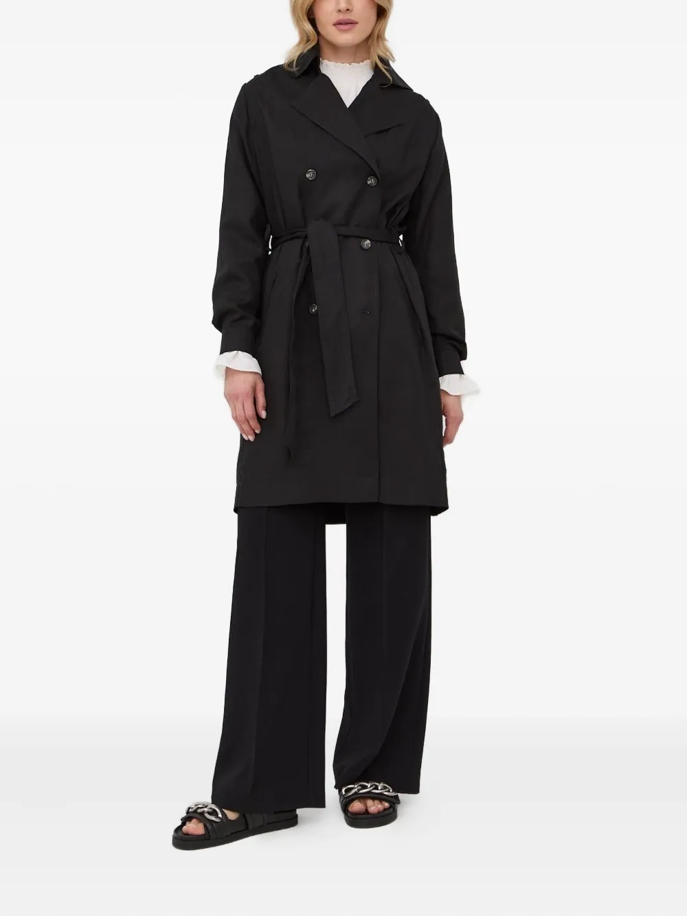 The Kooples belted double-breasted trench coat | Trench Coats & Raincoats | Image 2