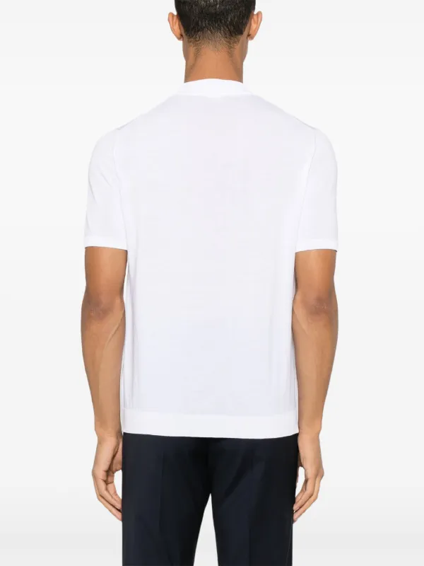 Tシャツ・カットソー ROBERTO COLLINA Knitted T-shirt White Roberto Collina ニット Tシャツ | ホワイト | FARFETCH JP