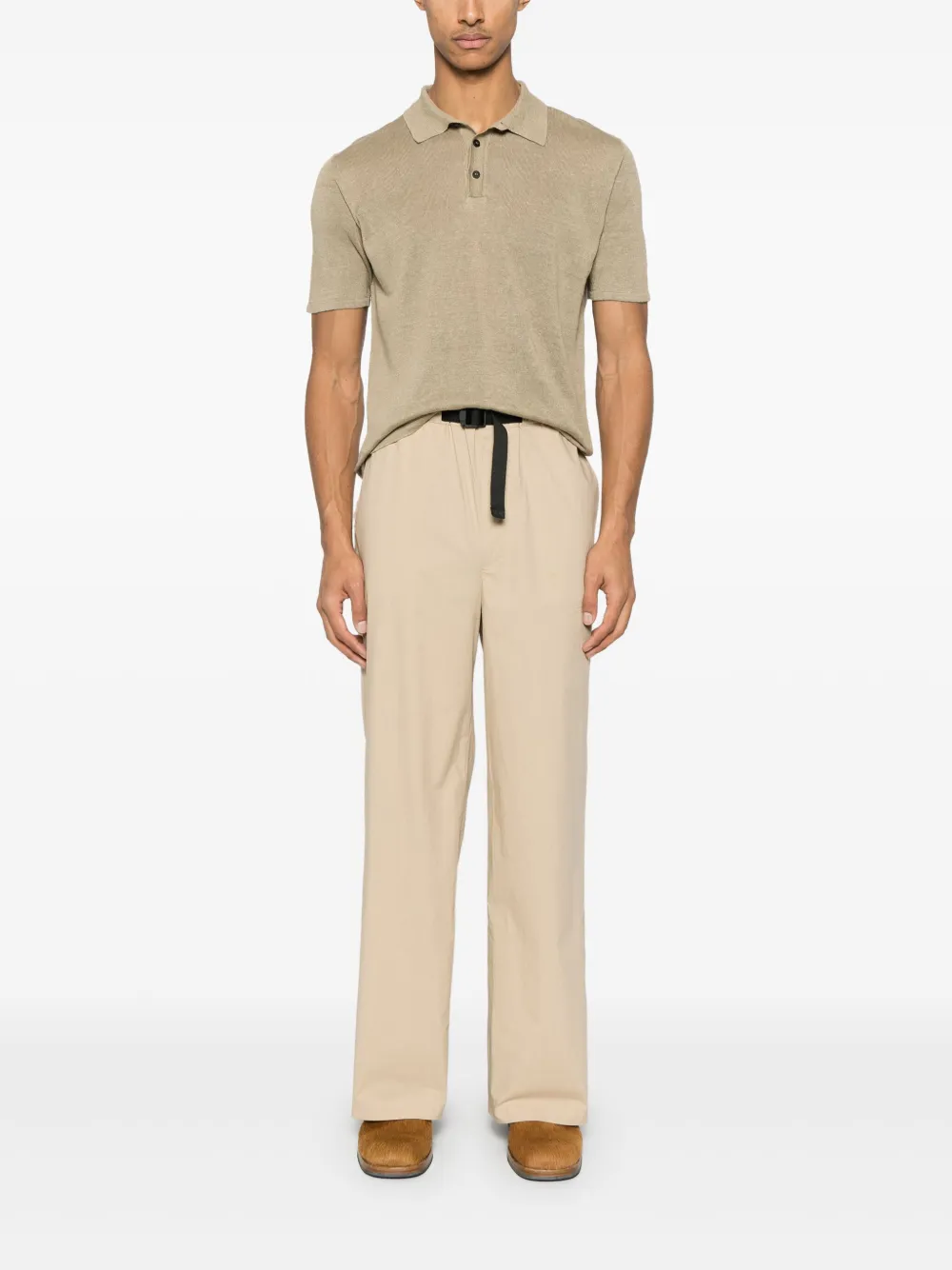 Roberto Collina cotton trousers - Beige