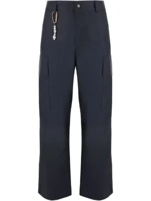 Sky High Farm スパンコールトリム パンツ | ブルー | FARFETCH JP